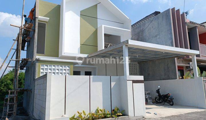 Desain Cantik Rumah 2 Lantai Harga Ekonomis 900 Jt An di Wedomartani Dekat Jl Tajem 1