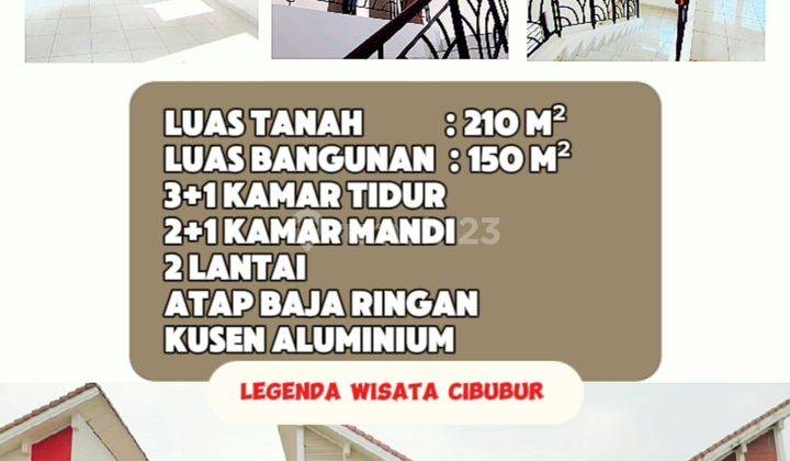 Minimalis di Legenda Wisata Kota Wisata Cibubur, Bogor 1