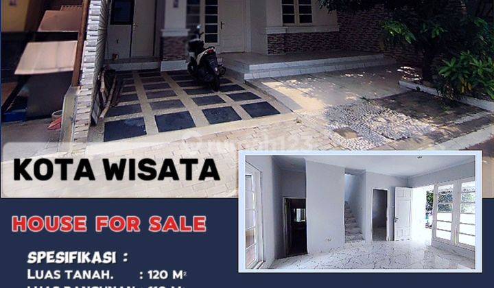 Rumah Dengan Full Granit Dijual Cepat di Kota Wisata Cibubur 1