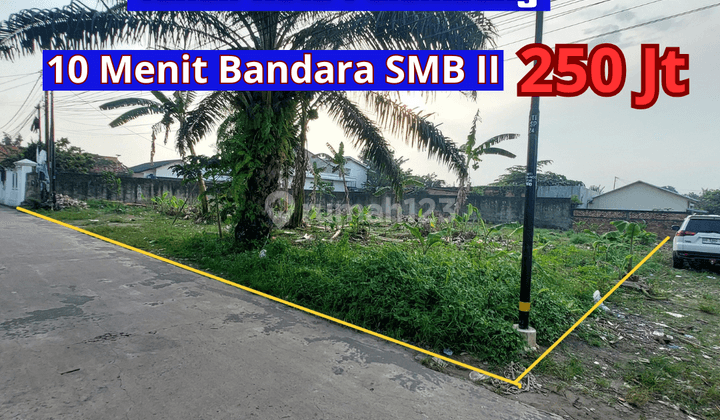 Tanah dijual Kebun Bunga KM 9. Dekat Kantor Kecamatan Sukarami 1