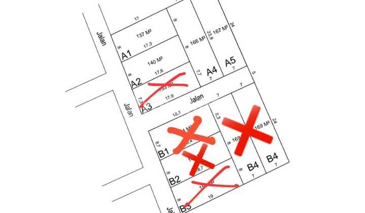 Palembang City Plot Near the Ministry of PUPR Office Palembang City Plot Near the Ministry of PUPR Office