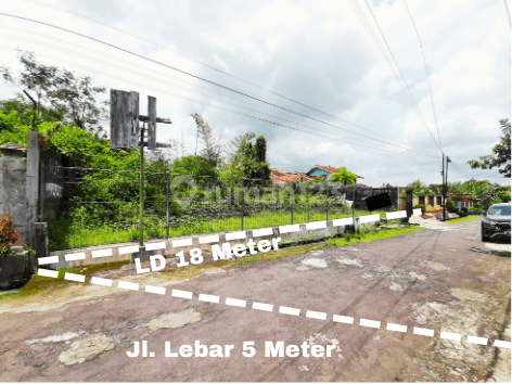 500 Meter Depan Kampus Uii Terpadu Cocok Bangun Kost  2