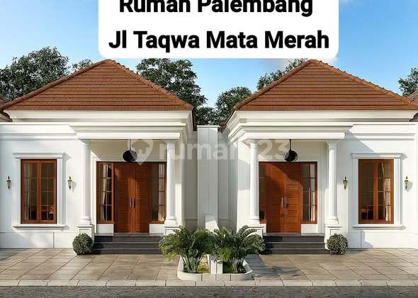 Rumah Clasic America di Jl. Taqwa Mata Merah 1