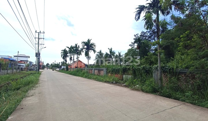 Tanah Pinggir Jl. Perjuangan Sukawinatan Cocok Bangun Ruko: SHM Tanah Pinggir Jl. Perjuangan Sukawinatan Cocok Bangun Ruko: SHM