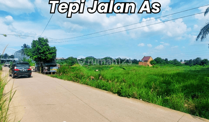 Kavling Tepi Jalan As di Talang Jambe: SHM 1
