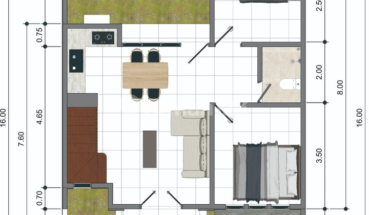 Perumahan Model Kontemporer Tengah Kota Palembang di Pakjo 2