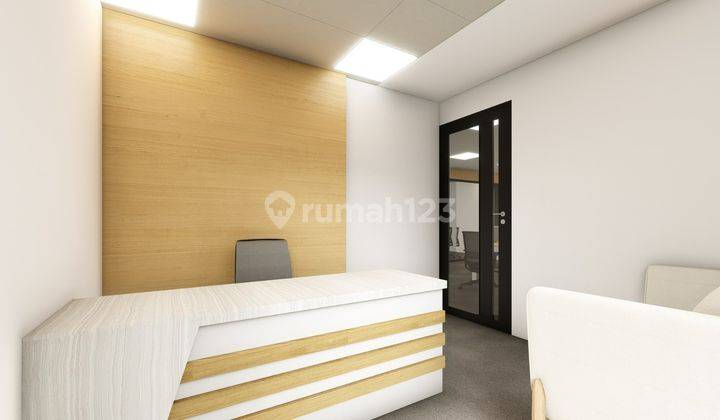 Ruang Kantor Brand New Fully Furnished 180m2 di Mega Kuningan 2