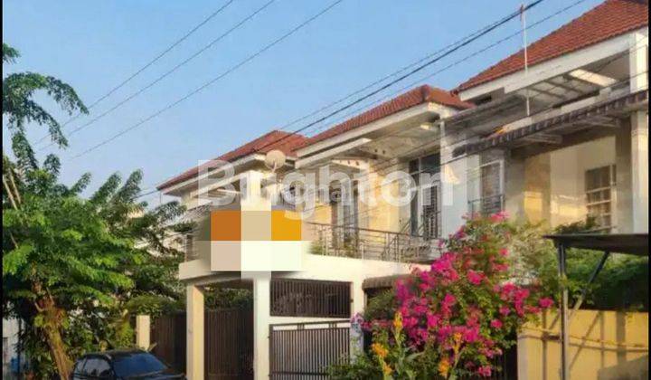 rumah bagus pinggir jalan besar, untuk usaha kantor  dua lantai, strategis serius cepat 2