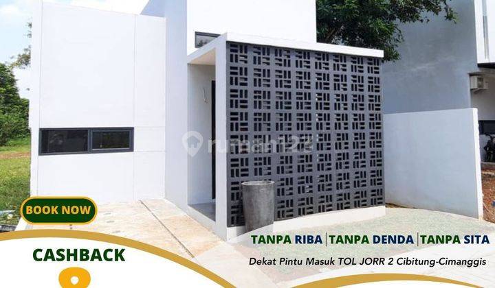 Rumah Murah Cileungsi Dekat Cibubur Kpr Syariah Tanpa Bank Shm 2