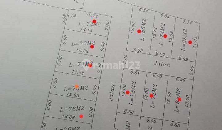 Tanah Kavling Murah Bintara Dekat Pondok Kopi Dalam Cluster Shm 2