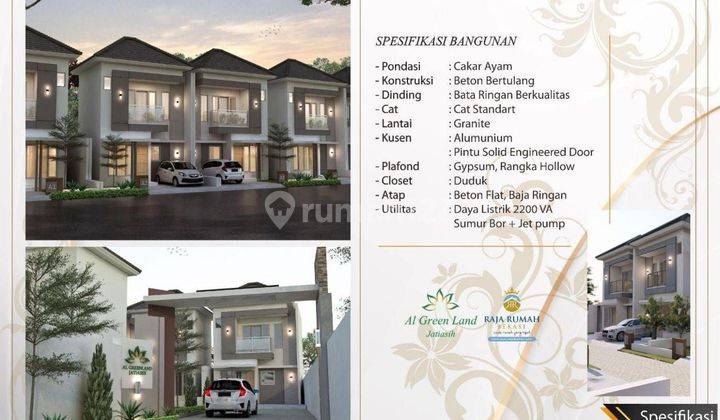 Tanah Kavling Murah Jati Asih Dalam Cluster Dkt Rs Kartika Husada 3