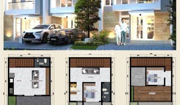 Jual Murah Rumah Kranji Pinggir Jalan Raya Akses 2 Mobil Shm  1