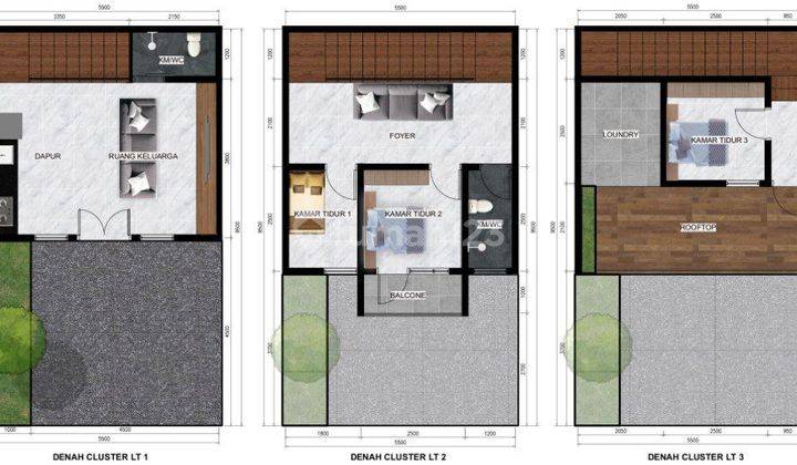 Jual Murah Rumah Kranji Pinggir Jalan Raya Akses 2 Mobil Shm  2