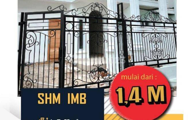 Jual murah rumah 2 lantai pondok bambu jl raya pahlawan Revolusi 1