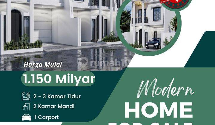 Jual murah rumah mewah pondok bambu duren sawit jakarta timur 1