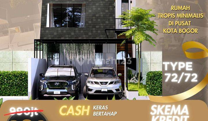 Rumah Mewah Minimalis Taman Yasmin Kota Bogor Barat Sektor 3 1