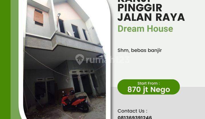 Rumah Minimalis2 Lantai Siap Huni Kranji Dekat Krl Kranji 2 Mobil 1