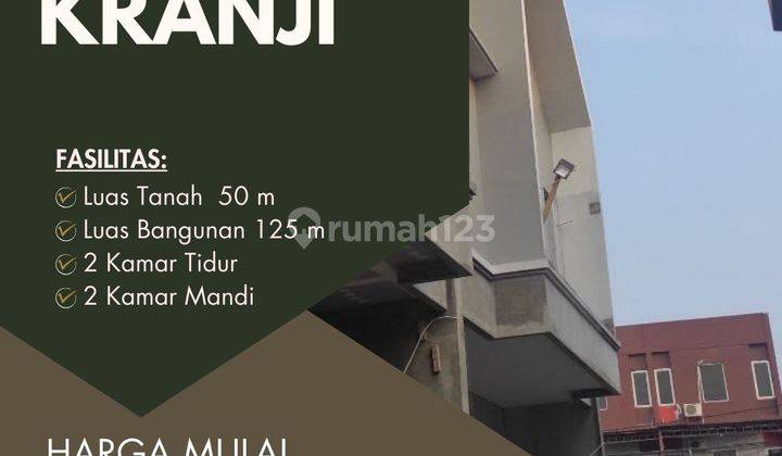 Rumah Minimalis 2 Lantai Kranji Dekat Pondok Kelapa Akses 2 Mobil 1