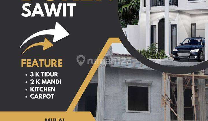 Rumah Mewah di Jual Murah Pondok Bambu Duren Sawit 1