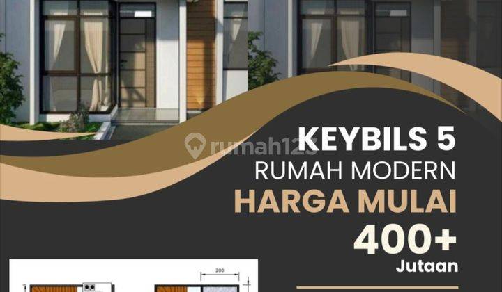 Jual Murah Rumah 2 Lantai Bintara 5 Menit Stasiun Krl Cakung 1