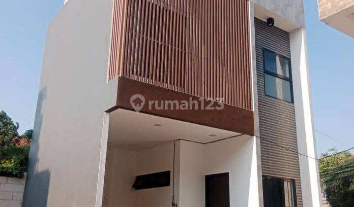 Jual Murah Rumah Minimalis 2 Lantai Utan Kayu Jakarta Timur 1