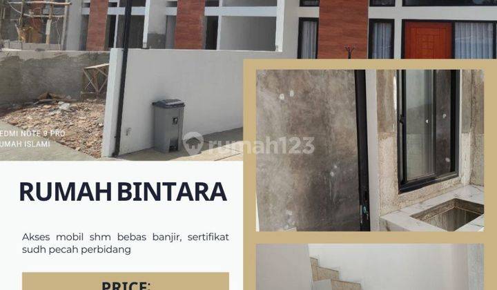 Jual Murah Rumah Siap Huni Bintara Akses Mobil Shm Bebas Banjir 1