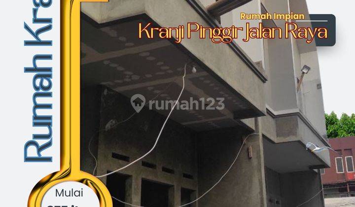 Rumah 2 Lantai Kranji Dp 200 Jt Akses 2 Mobil Siap Huni 1