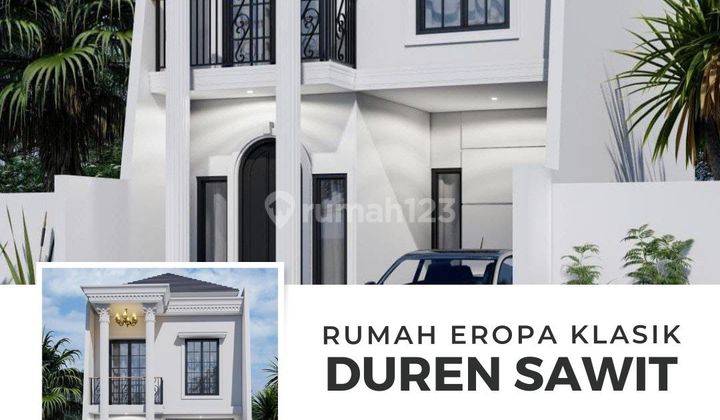 Rumah Mewah Pondok Bambu Akses Jalan Raya 2 Mobil Shm 1