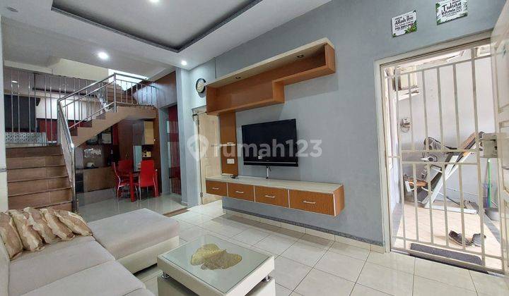 Rumah Cluster Semi Furnished Dekat Karangturi di Graha Padma 1