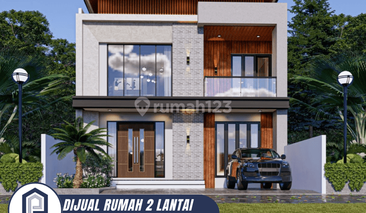 Dijual Rumah Baru Modern Minimalis Di Kencana Loka Bsd 1