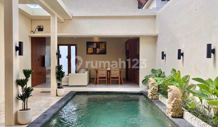 Yearly Rental 2BR Villa in Buduk Canggu 15 Mins to Pererenan Bali