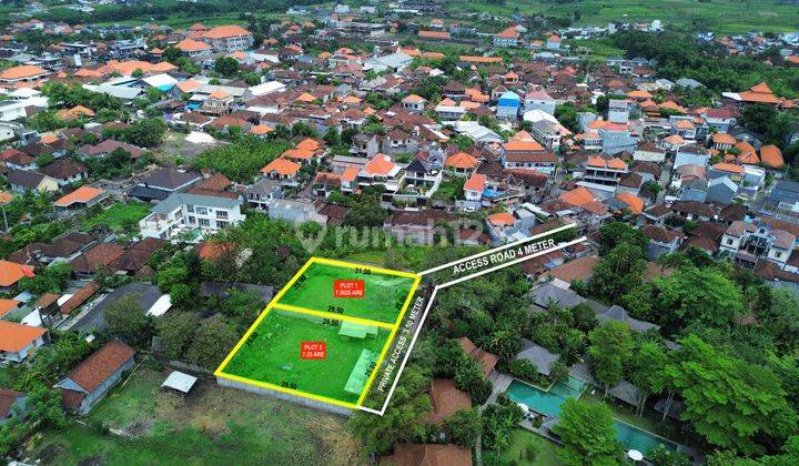 Land Available 2 Strategic Plots Near Canggu Beach Bali 1