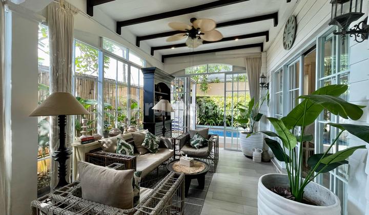Villa 3 BR Ricefield View Furnished Near Berawa Beach Bali Villa 3 BR Ricefield View Furnished Near Berawa Beach Bali