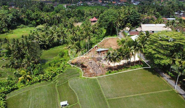 Tanah Kavling View Sawah Strategis Pengosekan Ubud Bali 1