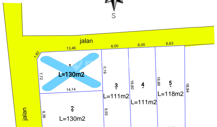 Tanah Kavling Murah Hook Di Jantung Denpasar Dekat Lumintang Tanah Kavling Murah Hook Di Jantung Denpasar Dekat Lumintang