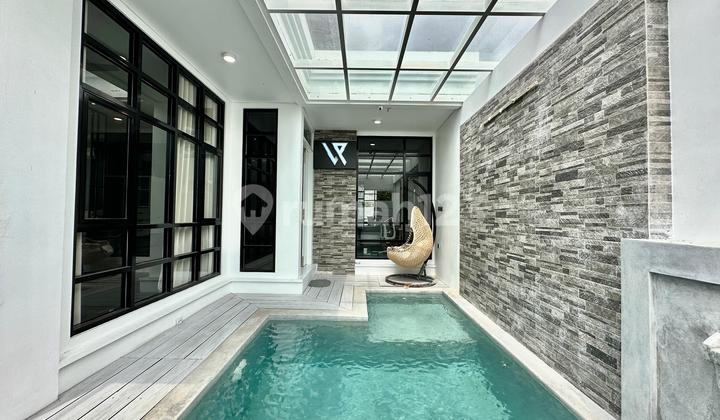 Modern Minimalist 2-Bedroom Villa Near Petitenget Beach, Seminyak Bali