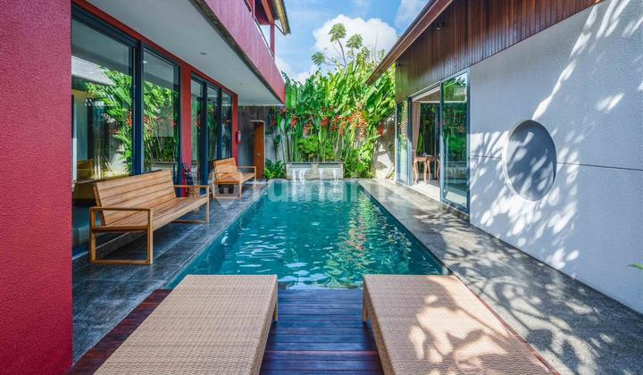 Villa Mewah 3 KT Funish di Shortcut Nelayan Canggu Bali
