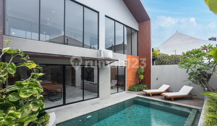 Modern Tropical Villa 3 Bedrooms Furnished Near Sanur Beach Bali
