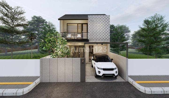 On Progress Modern Home 3 BR Gatsu Lestari Bali 1