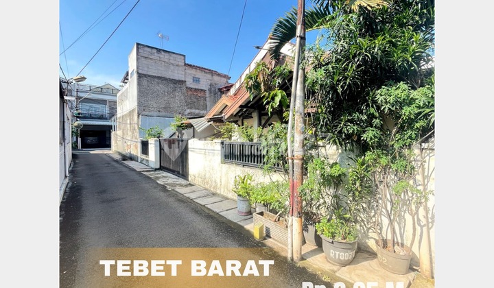 Tebet Barat Rumah Lama Hitung Tanah