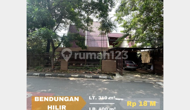 Bendungan Hilir Rumah Lama Hitung Tanah
