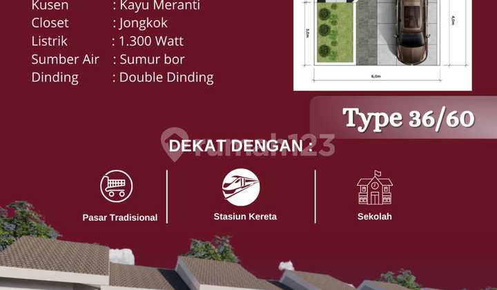 Woooow Rumah Impian Harga Promo Di Pinggir BSD Deket Tangerang  1