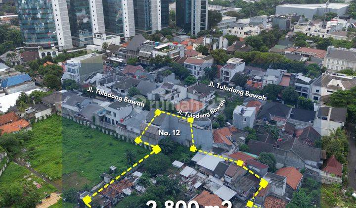 Tanah di area SCBD Luas tanah 2800m2 2