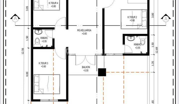 Rumah Modern Klasik Super Cantik Dan Mewah 2 Lantai Area Premium 2