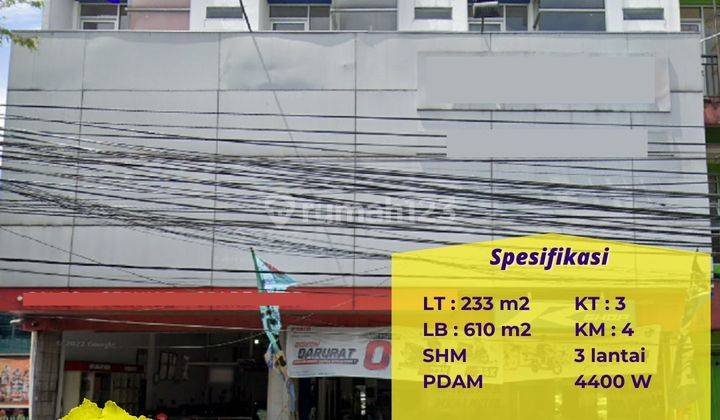 Disewakan dan Dijual Ruko 3 Lantai di Jalan Raya Malang Kota 1