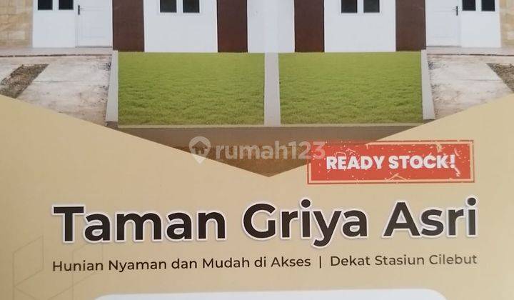 Rumah Minimalis Modern Dekat Stasiun Cilebut Bogor