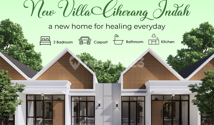 Rumah Minimalis Dekat Exit Toll Caringin Ciherang Bogor Selatan 3