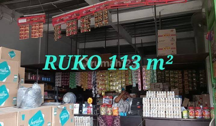Dijual Cepat Rumah Dan 2 Unit Ruko Siap Huni Ditambun Utara 1