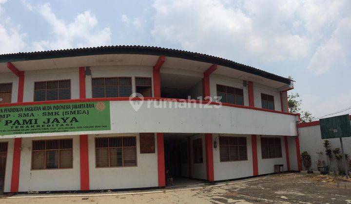 Dijual Gedung Sekolah Pinggir jalan Kalimalang Jakarta Timur  1