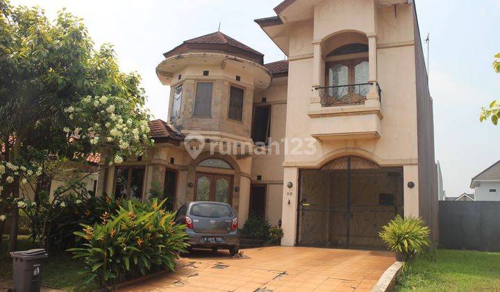 Dijual Cepat Rumah Besar Furnished di Kemang Pratama Bekasi 1